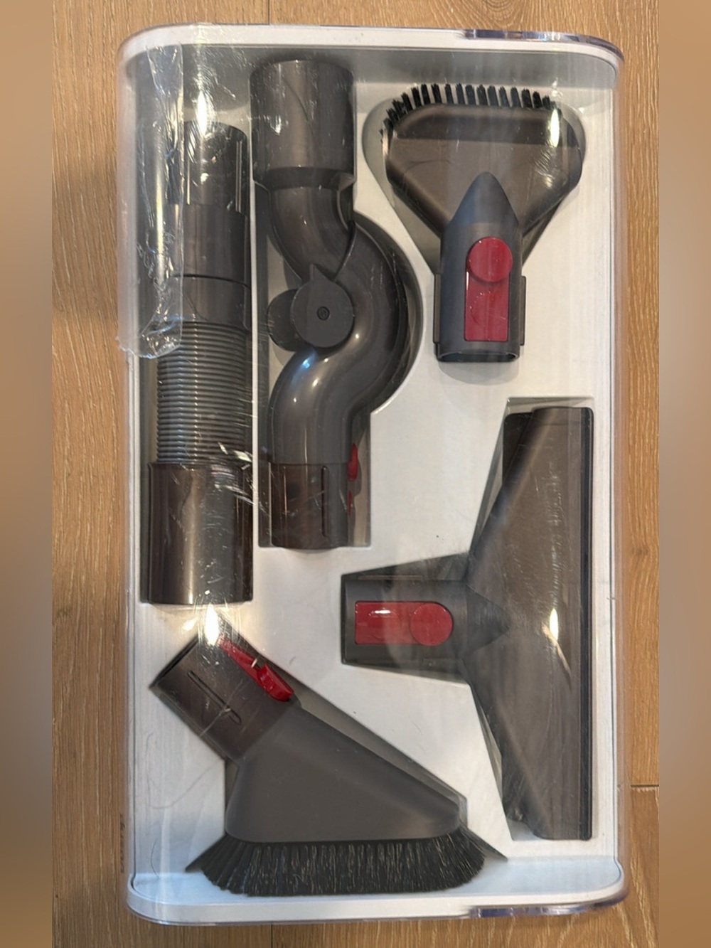 Dyson Vacuum Attachment Set – 5 Pieces with Storage Case